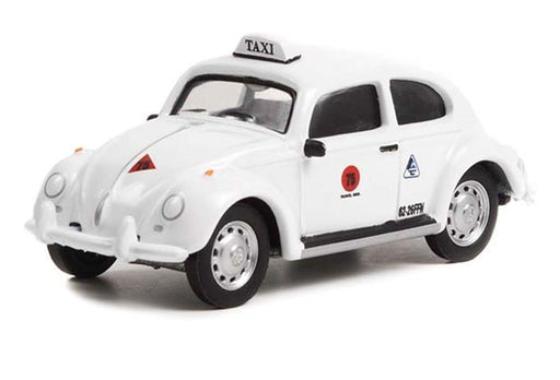 Taxco, Mexico - Volkswagen Beetle Taxi in White - Club Vee-Dub Series 14 - 1/64 Greenlight - 36050 F