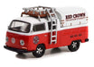 Red Crown Gasoline - 1969 Volkswagen Type 2 Double Cab Pickup - Club Vee-Dub Series 14 - 1/64 Greenlight - 36050 A