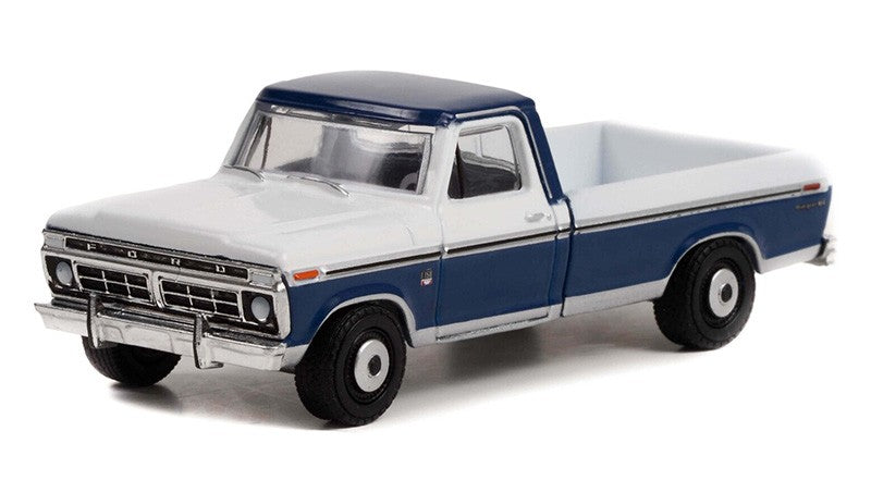 1976 Ford F-150 Ranger XLT Trailer Special - Anniversary Collection Series 14 - 1/64 Greenlight - 28100 C Passion Diecast 