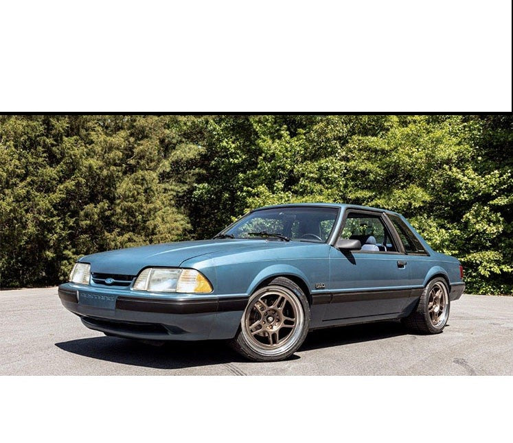 Detroit Speed, Inc. - 1989 Ford Mustang 5.0 LX in Medium Shadow Blue - 1/18 - GMP - 18977 Passion Diecast 