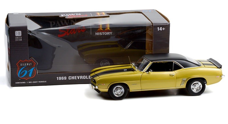 1969 Chevrolet Camaro Z/28 Pawn Stars (2009-Present TV Series) - HWY 61-1/18 - 18032