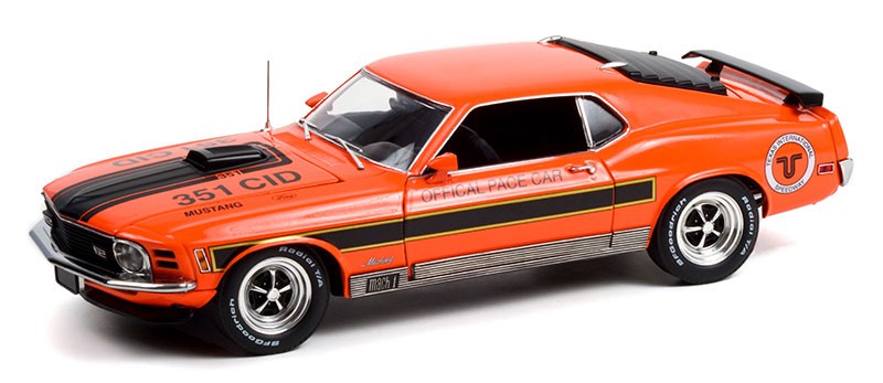 1970 Ford Mustang Mach 1 - Texas International Speedway Official Pace Car  1/18 HWY 61 - 18033