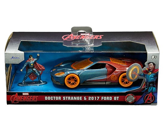 Marvel Avengers Doctor Strange & 2017 Ford GT - Hollywood Rides 2022 - Jada 1/24 - 33360 -  Passion Diecast