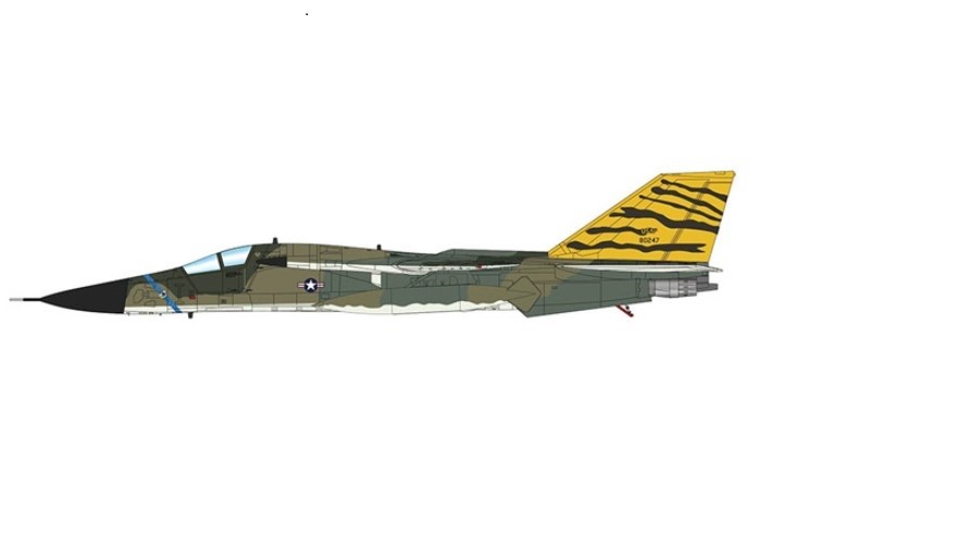 General Dynamics FB-111A Aardvark USAF 509th BW 393rd BS, Kleine Brogel Belgium NATO Tiger Meet 1978 / Hobby Master 1:72 HA3029