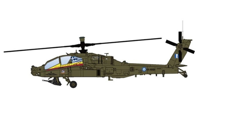 Hughes AH-64D Longbow Apache - HAA 2 TEEPS Owls, ES 1026, Greece, 2010 / Hobby Master 1:72 HH1213