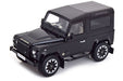 2018 Land Rover Defender 90 works V8 70th Edition - Black -  LCD model - 1/18 - 18007 BL - Passion Diecast
