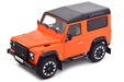 2018 Land Rover Defender 90 works V8 70th Edition - Orange - LCD model - 1/18 - 18007 OR - Passion Diecast