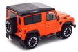 2018 Land Rover Defender 90 works V8 70th Edition - Orange - LCD model - 1/18 - 18007 OR - Passion Diecast