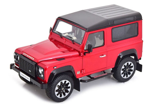2018 Land Rover Defender 90 works V8 70th Edition - Red - LCD model - 1/18 - 18007 RE - Passion Diecast