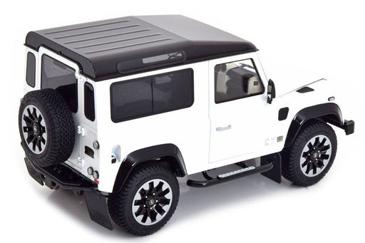2018 Land Rover Defender 90 works V8 70th Edition - White - LCD model - 1/18 - 18007 WH - Passion Diecast