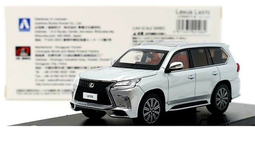 Lexus LX570 (Silver) LCD Models 1:64 - 64017 SI - Passion Diecast 