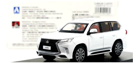 Lexus LX570 (White) LCD Models 1:64 - 64017 WH - Passion Diecast 