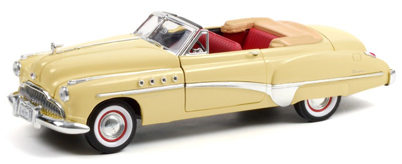Charlie Babbitt's 1949 Buick Roadmaster Convertible - Rain Man (1988) - 1/18  Greenlight - 13616 - Passion Diecast