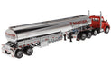Kenworth T880 SBFA Tandem Day Cab Truck with Pusher Axle and Heil Petroleum Tanker Trailer - Diecast Master - 1/50 - 64190