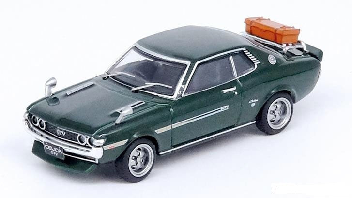 Toyota Celica 1600 GTV (TA22) Green With Luggage - INNO 64 - 1/64 - IN64-1600GT-GRN - Passion Diecast