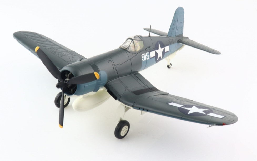 Vought F4U-1A Corsair VMF-214 "Black Sheep" - 1/3/1944 -  Greg "Pappy" Boyington's Final Mission - Hobby Master 1/48 HA8222