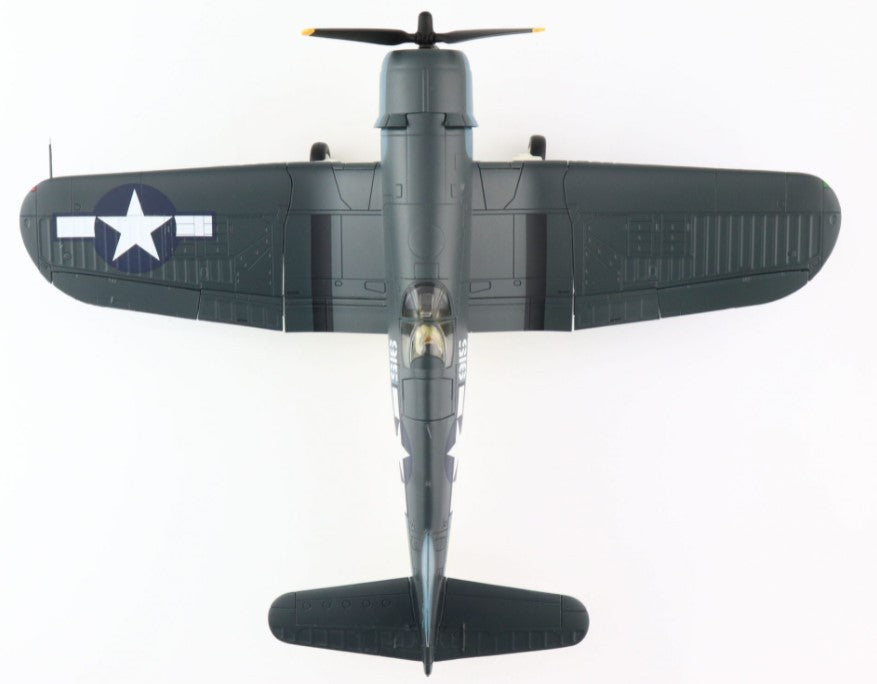 Vought F4U-1A Corsair VMF-214 "Black Sheep" - 1/3/1944 -  Greg "Pappy" Boyington's Final Mission - Hobby Master 1/48 HA8222