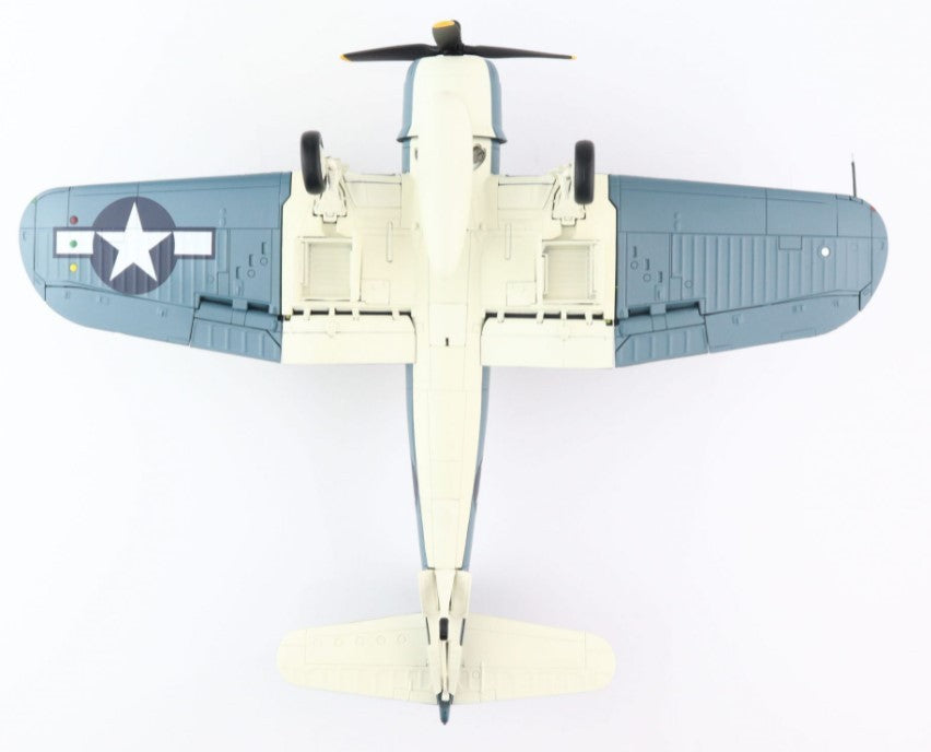 Vought F4U-1A Corsair VMF-214 "Black Sheep" - 1/3/1944 -  Greg "Pappy" Boyington's Final Mission - Hobby Master 1/48 HA8222