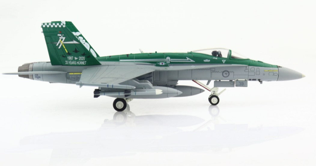 McDonnell Douglas F/A-18A Hornet A21-39, No. 77 Sqn RAAF, Dec 2020 "33 Years Hornet" - Hobby Master 1/72 HA3558