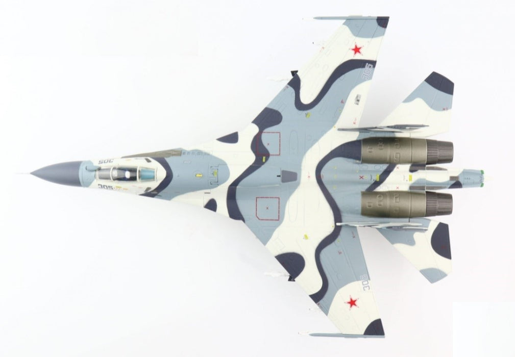 Sukhoi Su-27SKM Flanker-B Russian Air Force - Blue 305, Le Bourget, France - Paris Airshow 2005 - Hobby Master 1/72 HA6012