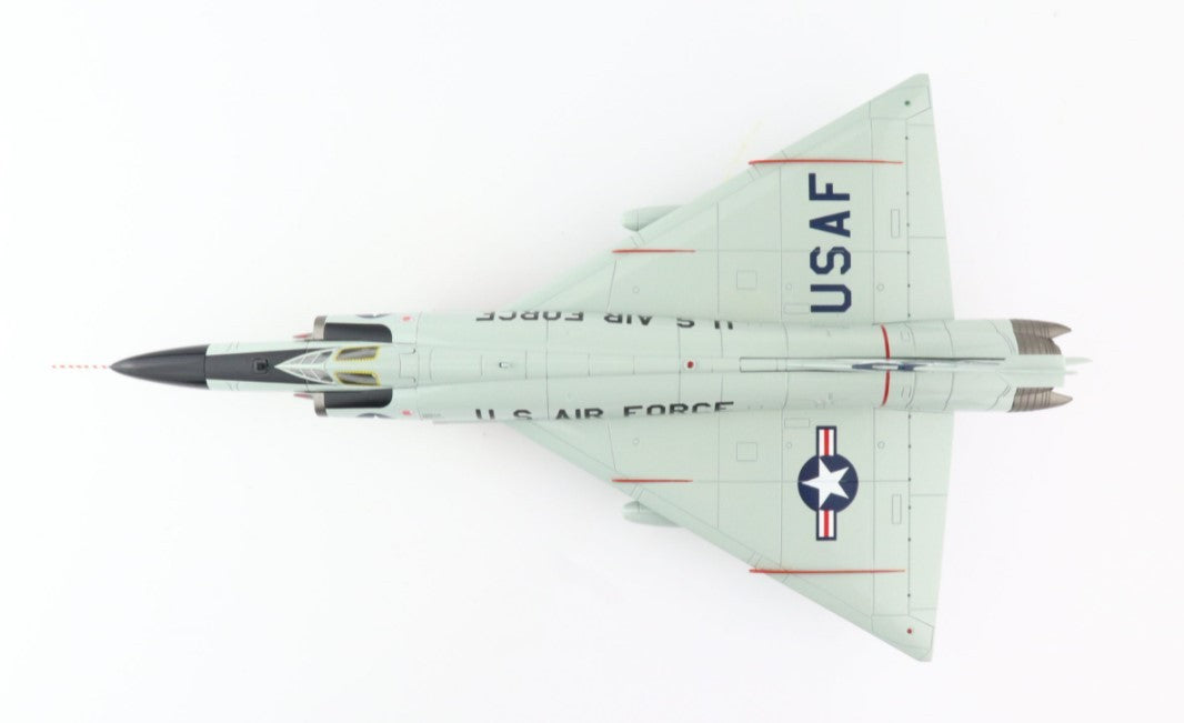 Convair F-102A Delta Dagger / USAF 163rd FIG, 196th FIS CA ANG, 56-1363, Ontario Mcp Airport 1970s - Hobby Master 1/72 HA3115
