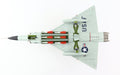 Convair F-102A Delta Dagger / USAF 163rd FIG, 196th FIS CA ANG, 56-1363, Ontario Mcp Airport 1970s - Hobby Master 1/72 HA3115