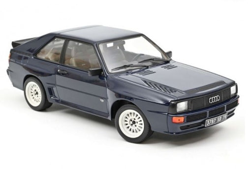 Audi Sport Quattro 1985 Dark Blue - Norev 1-18 - 188314 - Passion Diecast