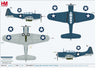 Douglas SBD-2 Dauntless USMC VMSB-241, Major Lofton Henderson, Midway June 4, 1942 / Hobby Master 1:72 HA0175