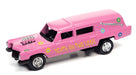 Custom Haulin Hearse (Demolition Derby) Pink - Johnny Lightning 1:64 - JLSP180 A Passion Diecast