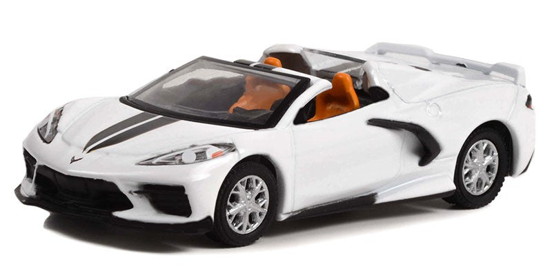 2020 Chevrolet Corvette C8 Stingray Convertible - Barrett-Jackson 'Scottsdale Edition' Series 10 - 1/64 Greenlight - 37260 F