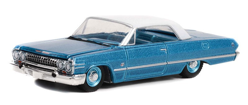 1963 Chevrolet Impala SS 409 Convertible - Barrett-Jackson 'Scottsdale Edition' Series 10 - 1/64 Greenlight - 37260 B