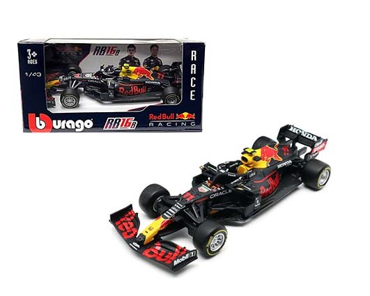 Formula 1 Red Bull Racing RB16B 2021 Sergio Perez No.11 - Bburago - 1/43 - 18-38055SP - Passion Diecast 