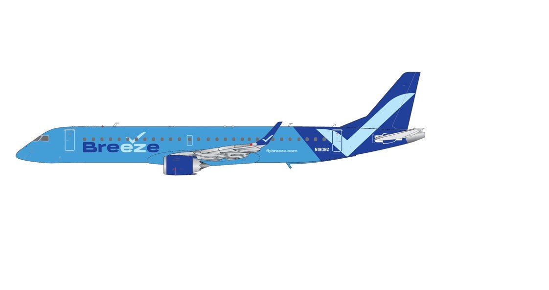 Embraer 195AR Breeze / N190BZ / Gemini 1: 400 GJMXY2043