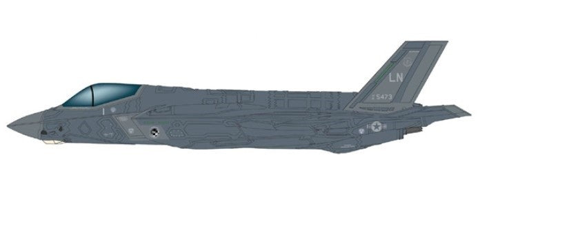 Lockheed F-35A Lightning II / USAF 48th FW, 495th FS Valkyries, RAF Lakenheath, England 2021 / Hobby Master 1:72 HA4428