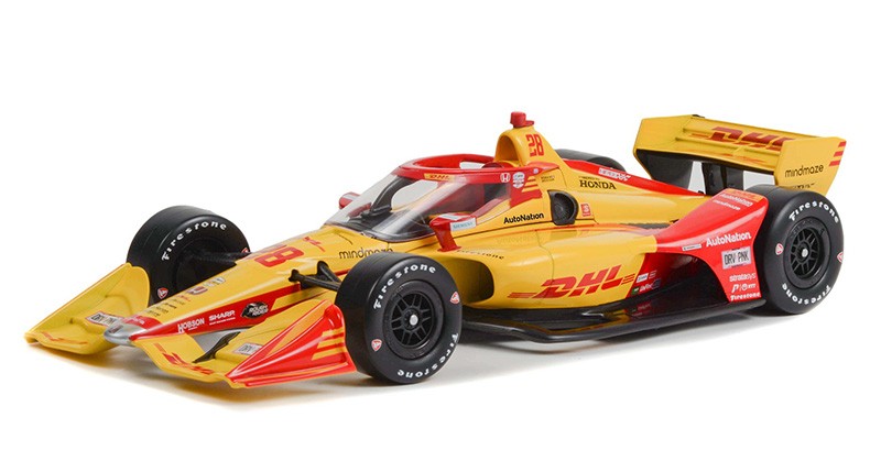 No.28 Romain Grosjean - Andretti Autosport, DHL - 2022 NTT IndyCar Series - 1/18 - Greenlight - 11142