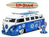 Disney Lilo & Stitch Volkswagen T1 Bus with Stitch Figure - Hollywood Rides - Jada 1/24 - 31992 - Passion Diecast
