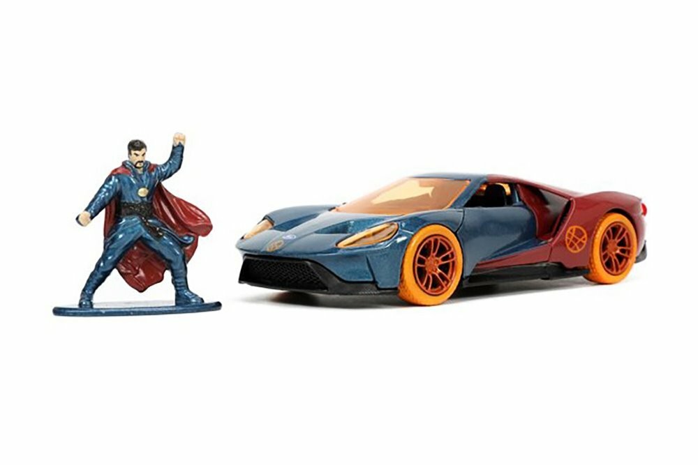 Marvel Avengers Doctor Strange & 2017 Ford GT - Hollywood Rides 2022 - Jada 1/24 - 33360 -  Passion Diecast