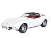 History of Corvette - 1979 Chevrolet Corvette C3 (White with red interior) - Motormax - 1/24 - 73244HC WHRD