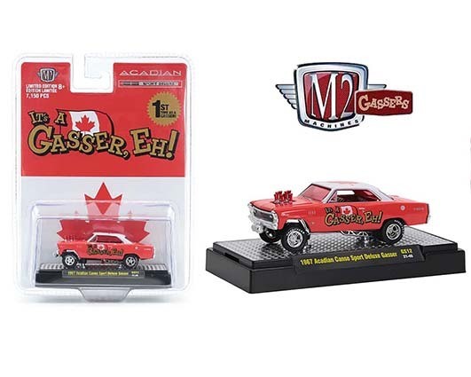 1967 Arcadian Canso Sport Deluxe Gasser ( Chevy Nova ) - M2 Machine Hobby Exclusive 1:64 - 31600 GS12  - Passion  Diecast 