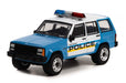 San Pedro Police - 1995 Jeep Cherokee - Gone in Sixty Seconds - Station 19 - Hollywood Series 36 - 1/64 Greenlight - 44960 E