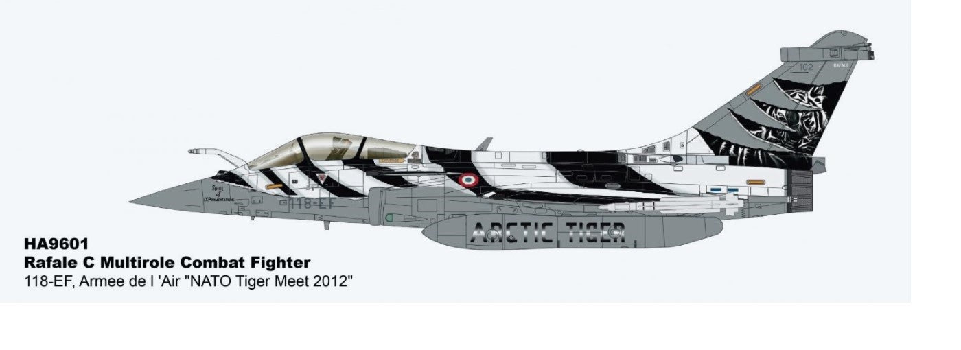 Dassault Rafale C Armée de l'Air ECE 5/330, no.118-EF, Orland AB, Norway, NATO Tiger Meet 2012 / Hobby Master 1:72 HA9601