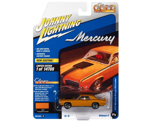 1970 Mercury Cougar Eliminator - Johnny Lightning 1:64 - JLSP186 B Passion Diecast