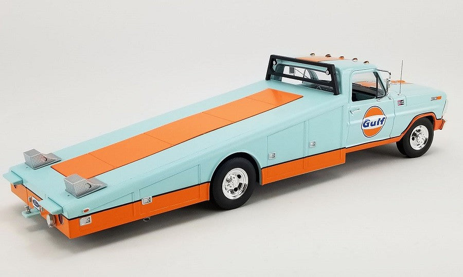 1970 FORD F-350 RAMP TRUCK - GULF , ACME 1/18 - A1801413