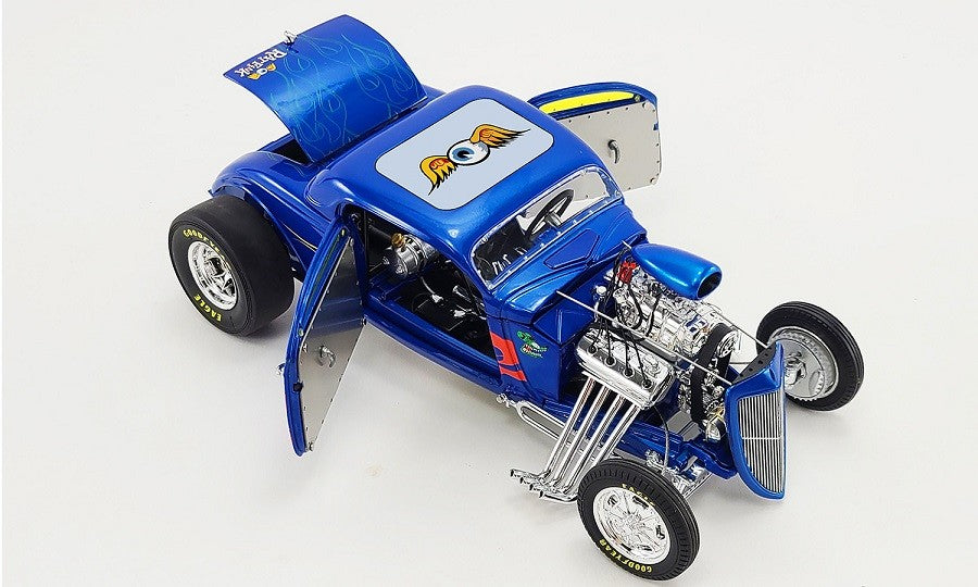 1934 BLOWN ALTERED COUPE - RAT FINK - ACME EXCLUSIVE - 1/18 - GMP - 18965