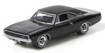 1968 Dodge Charger R/T in Black - Hobby Exclusive - 1/64 Greenlight - 44724