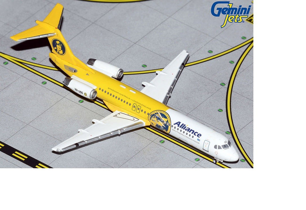 Fokker F-100 Alliance Airlines "Southern Cross Minor" / VH-UQG / Gemini 1: 400 GJUTY1996