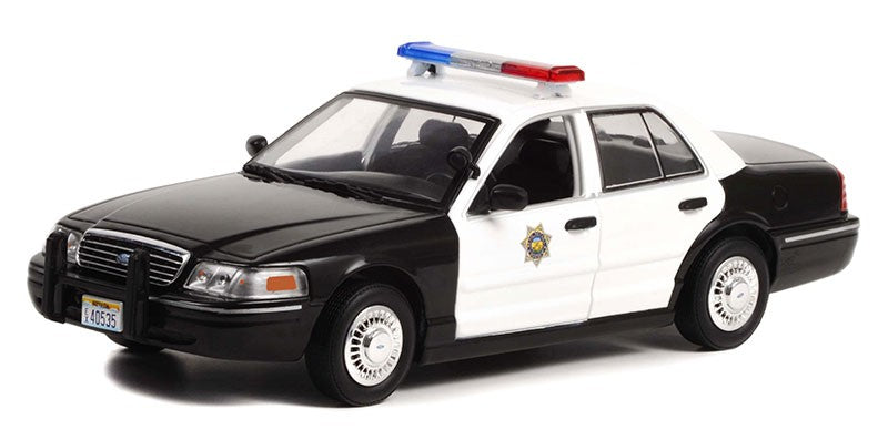 1998 Ford Crown Victoria Police Interceptor Reno 911! (TV Series, 2003-2009) - 1/24 Greenlight - 84162 Passion Diecast