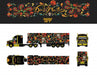 Western Star 49X w/ 40 Ft Container "Dias De Los Muertos" - MINI GT 1/64 - MGT00400 - Passion Diecast