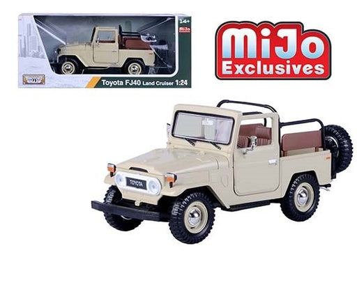 Toyota FJ40 Land Cruiser Convertible - Motormax 1-24 - 79330 BG - Passion Diecast