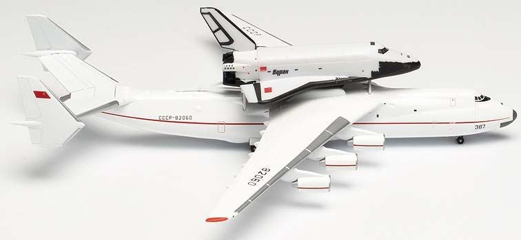 Antonov AN-225 & Buran Shuttle / Herpa 1:400 HE562812